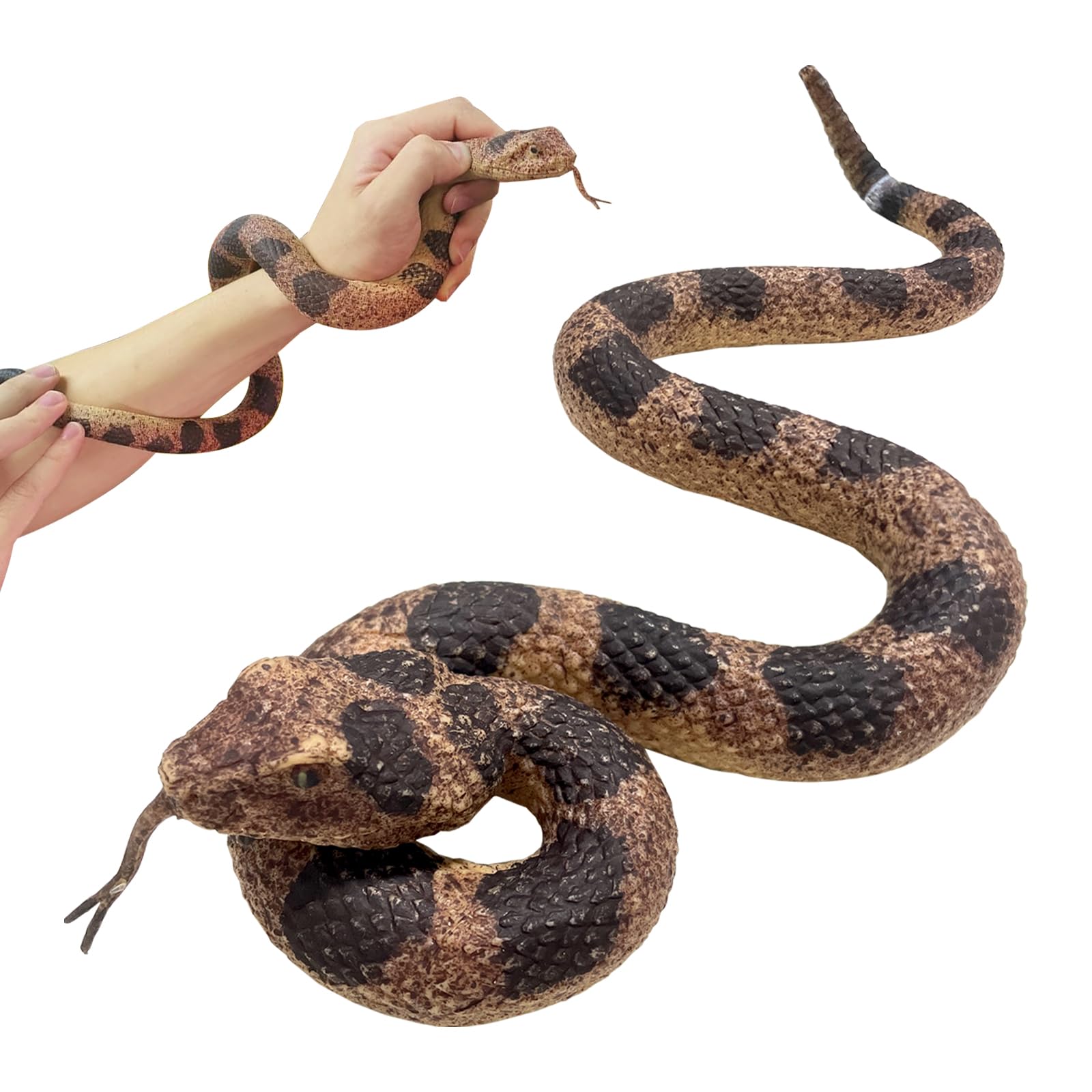 Amazon.com: LRCXL Realistic Fake Snakes Toy Soft Rubber Snakes to